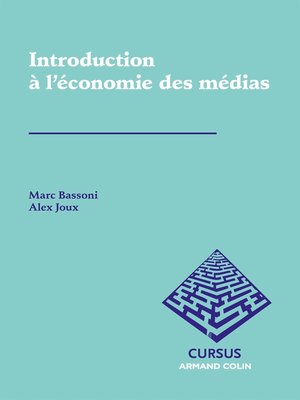 cover image of Introduction à l'économie des médias